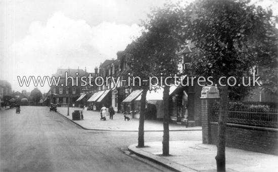 Station Road, Chingford, London. c.1920's.